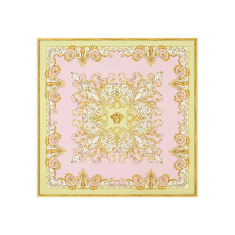 Scarves Pink, Yellow sold by Wanan Luxury