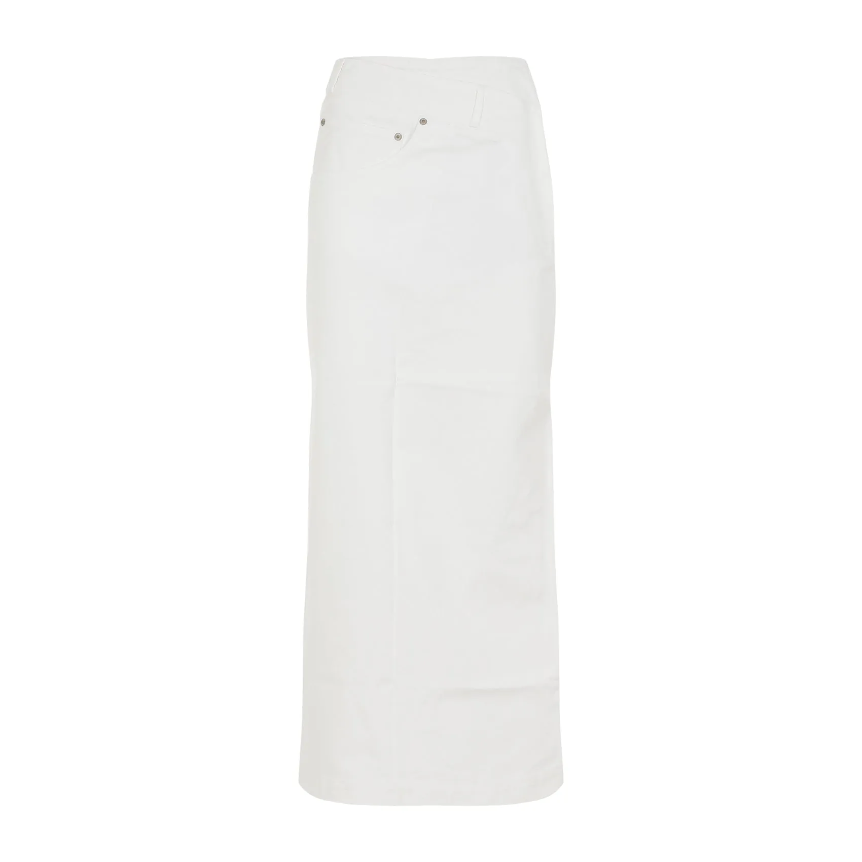 Midi Skirts White sold by Wanan Luxury