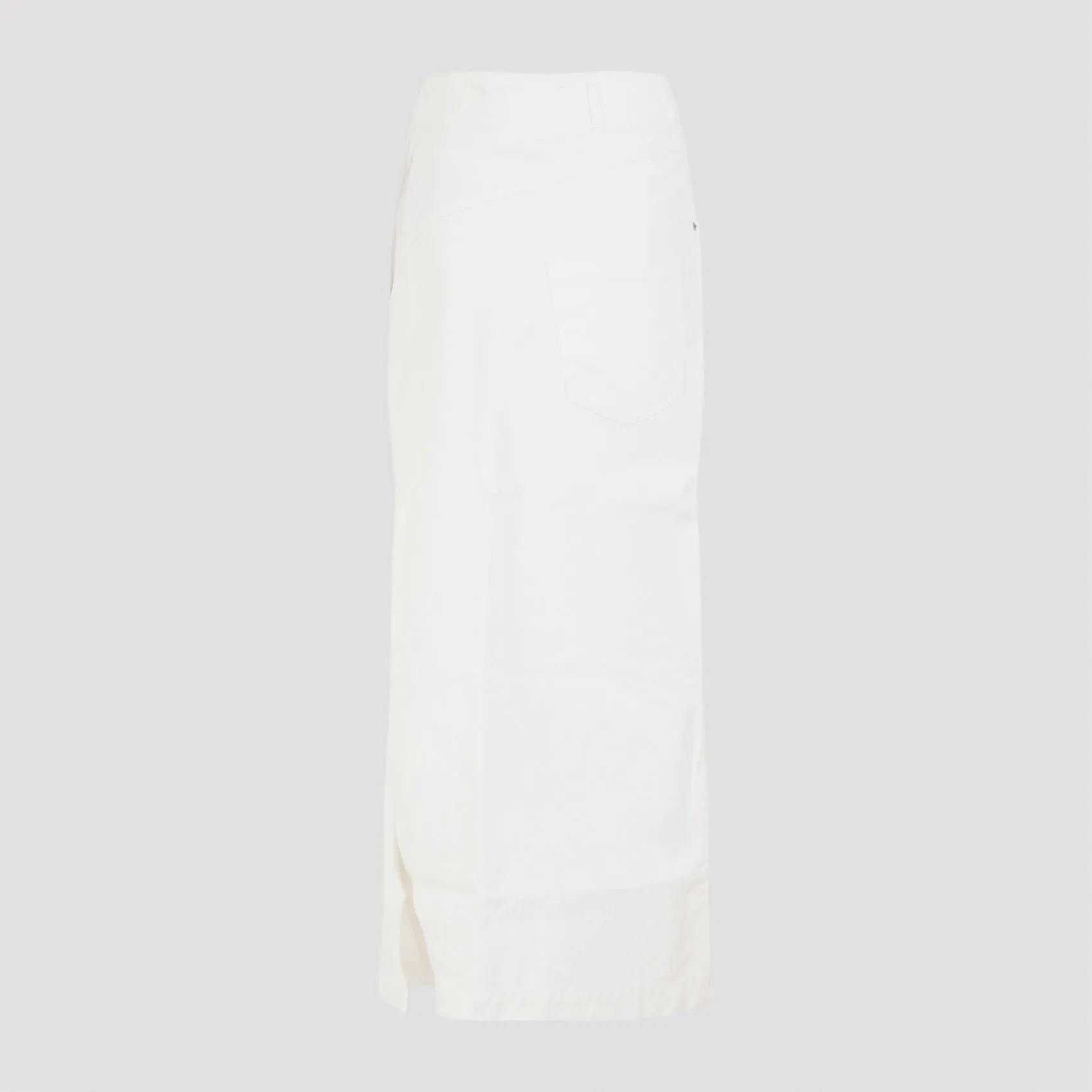 Midi Skirts White sold by Wanan Luxury product image thumbnail 3