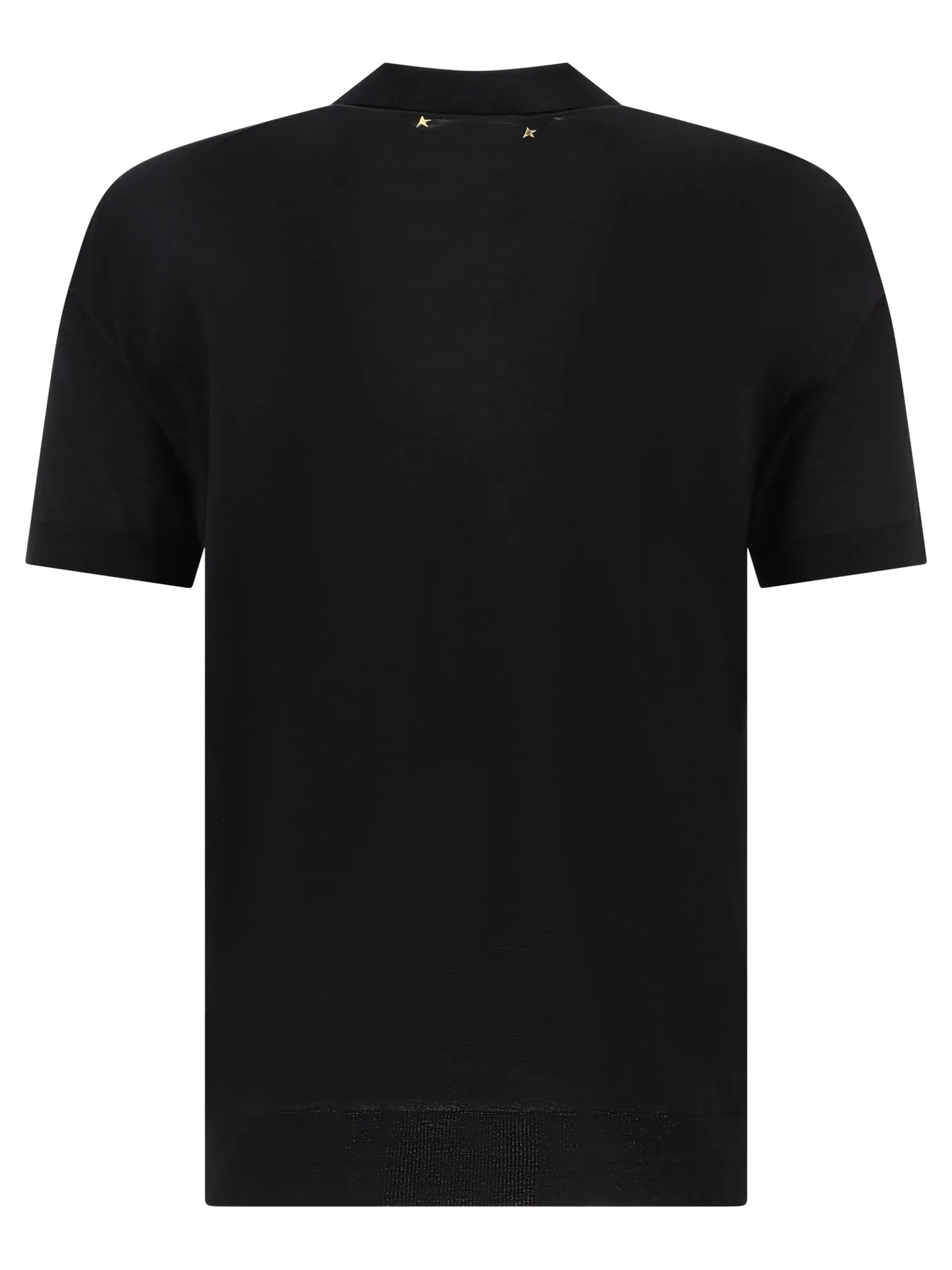 Merino Wool Button-Down Polo Shirt Black sold by Wanan Luxury product image thumbnail 2