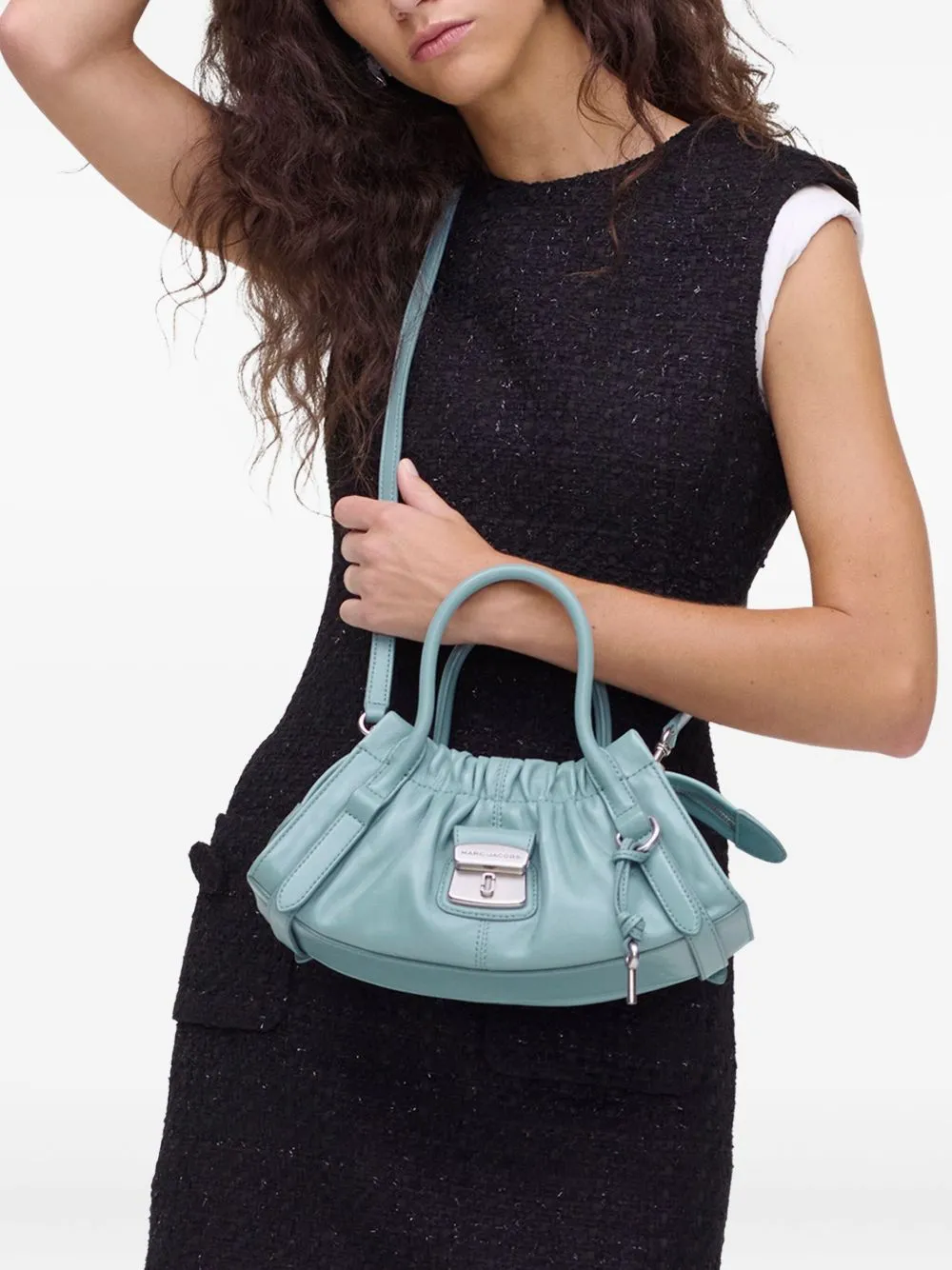 The Satchel Small Leather Handbag sold by Wanan Luxury product image thumbnail 3