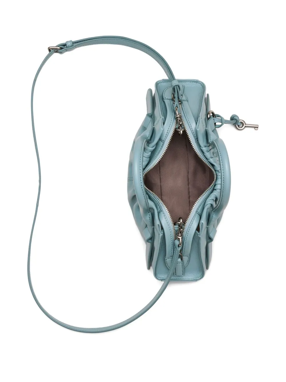 The Satchel Small Leather Handbag sold by Wanan Luxury product image thumbnail 4