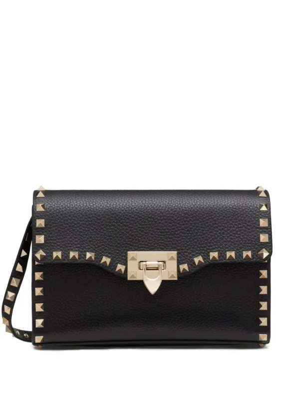 Rockstud Small Leather Shoulder Bag sold by Wanan Luxury