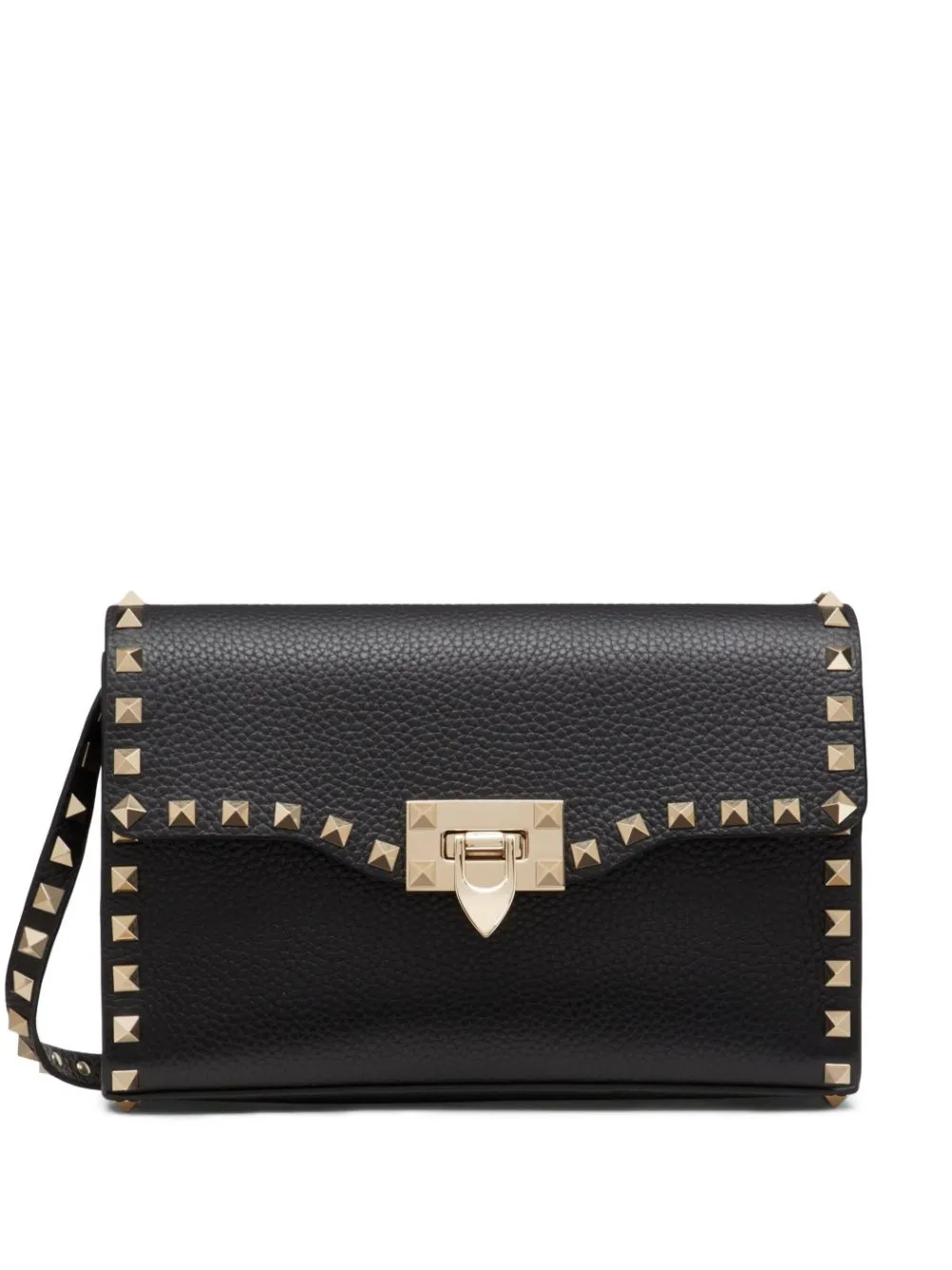 Rockstud Small Leather Shoulder Bag sold by Wanan Luxury