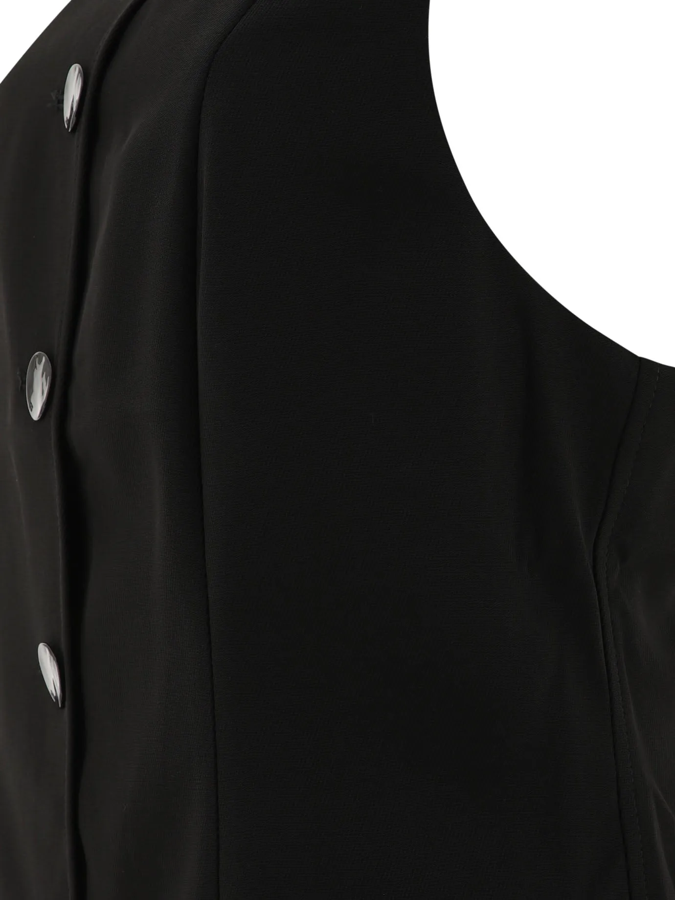 Twill Dress Dresses Black sold by Wanan Luxury product image thumbnail 4