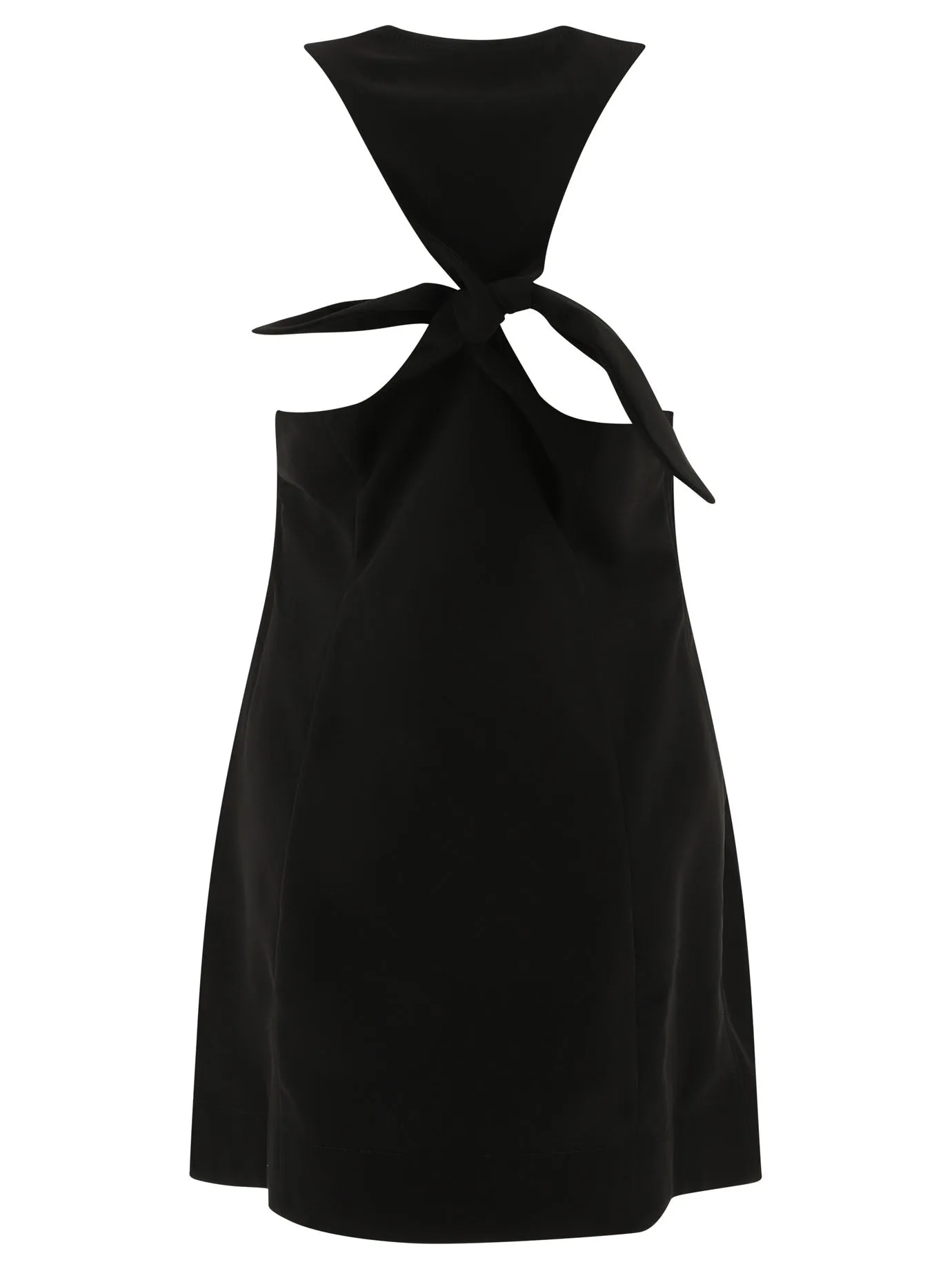 Twill Dress Dresses Black sold by Wanan Luxury product image thumbnail 2