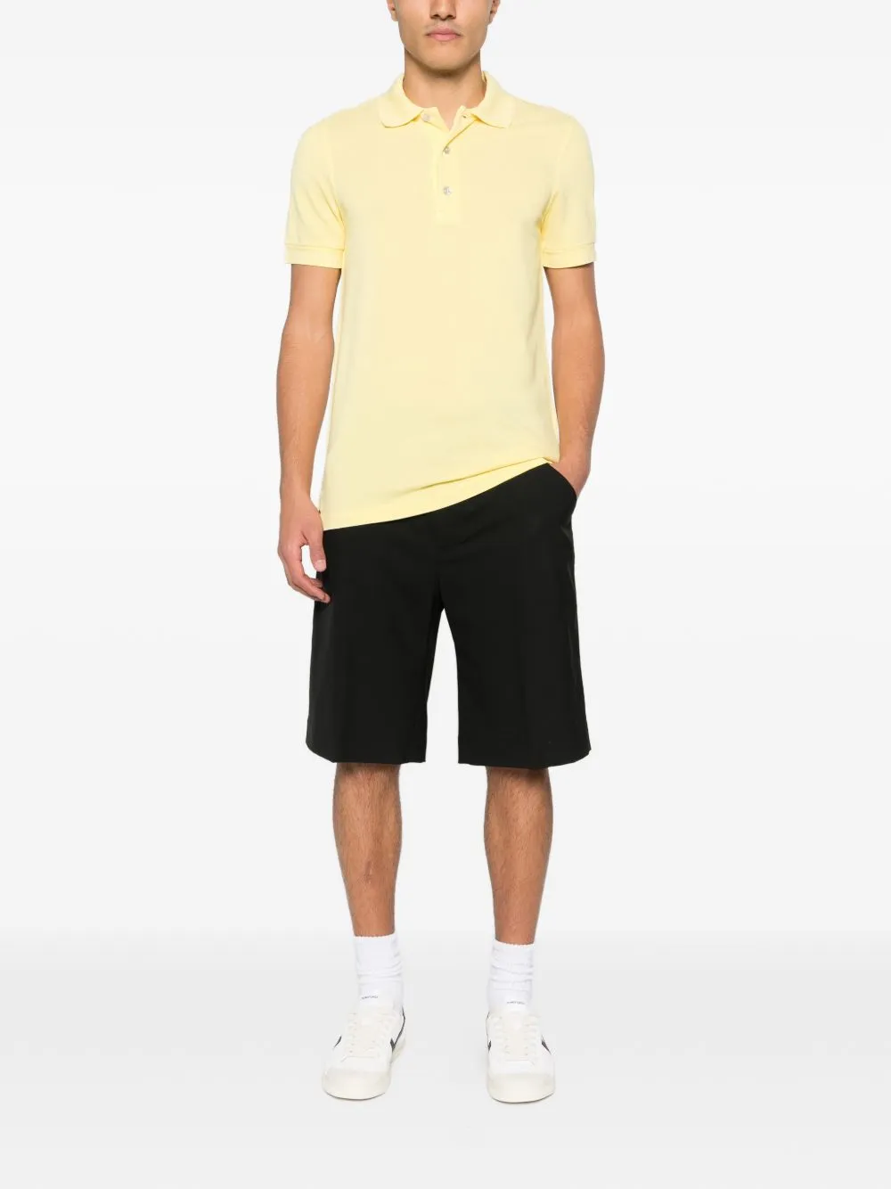 Cotton Blend Polo Shirt sold by Wanan Luxury product image thumbnail 5