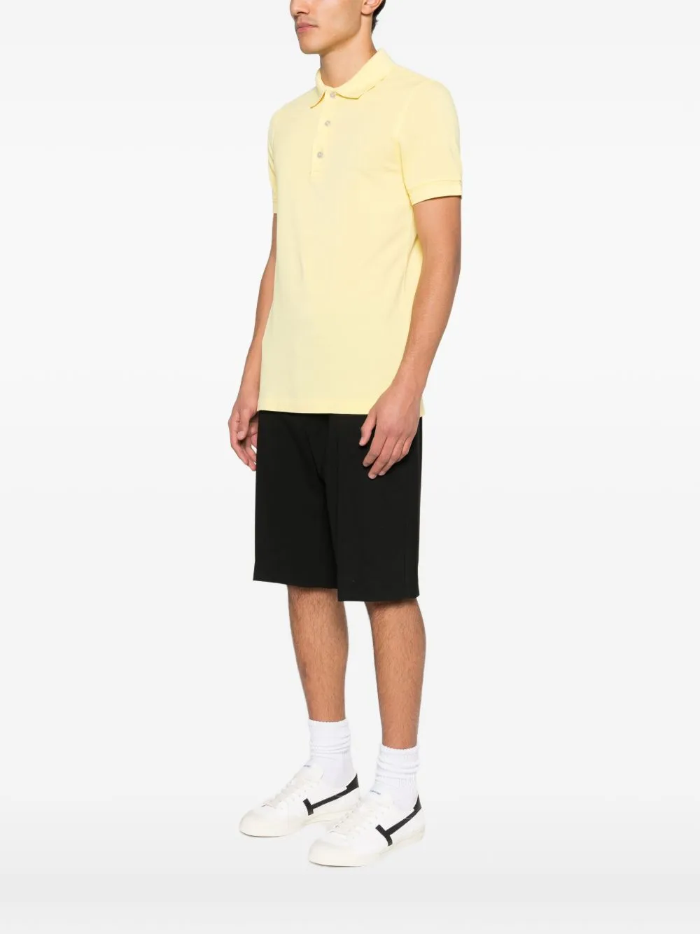 Cotton Blend Polo Shirt sold by Wanan Luxury product image thumbnail 2