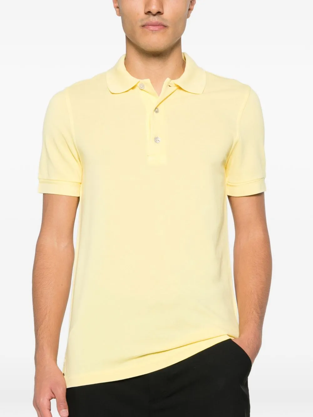 Cotton Blend Polo Shirt sold by Wanan Luxury product image thumbnail 3