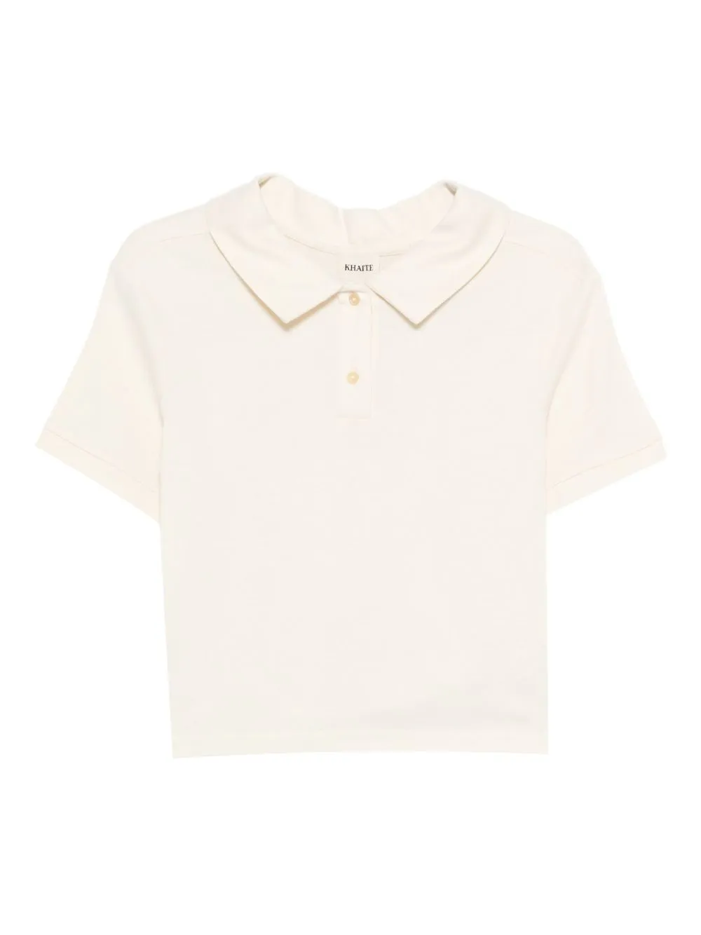 Jasna Silk Polo Shirt sold by Wanan Luxury