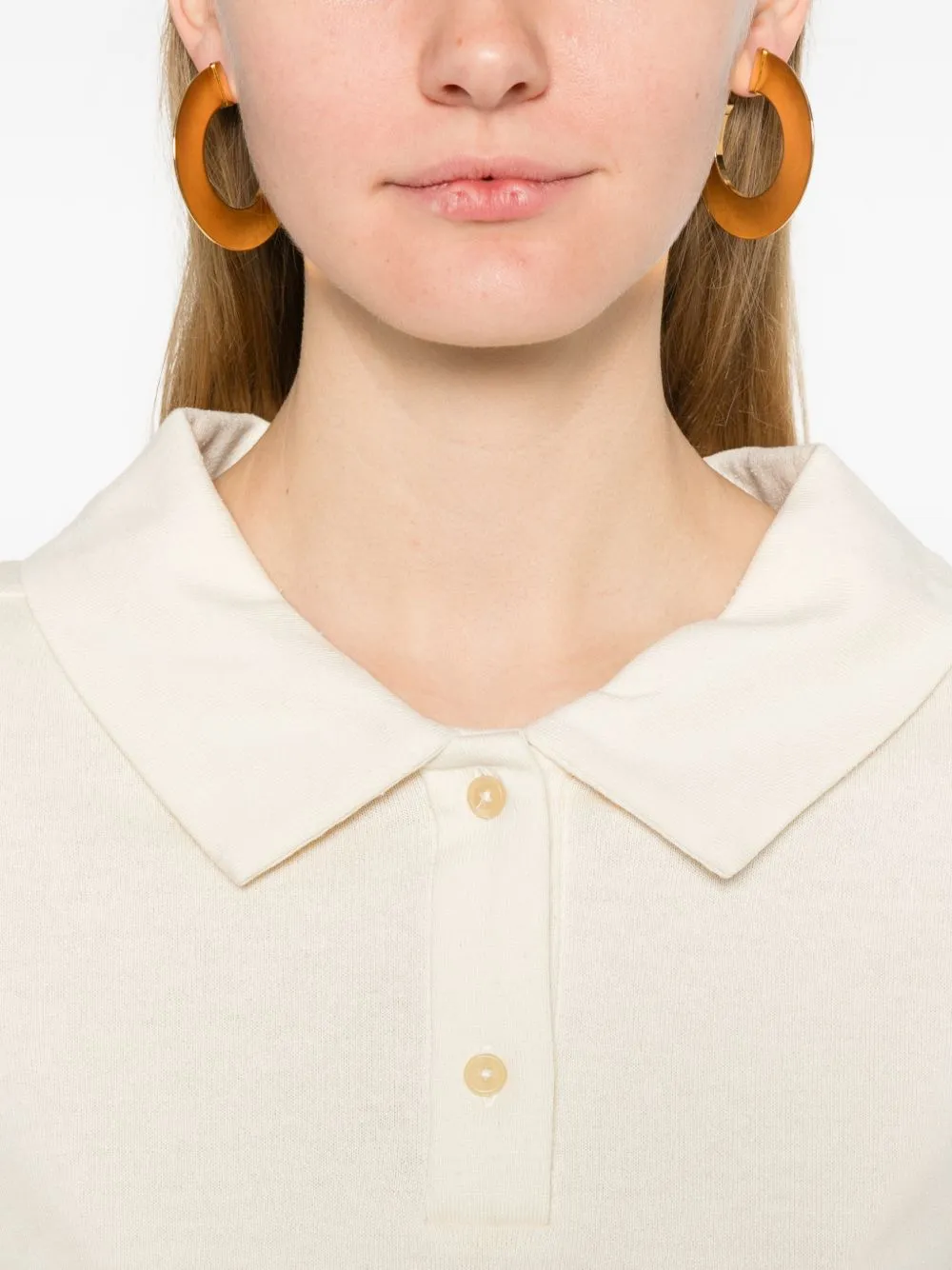 Jasna Silk Polo Shirt sold by Wanan Luxury product image thumbnail 2