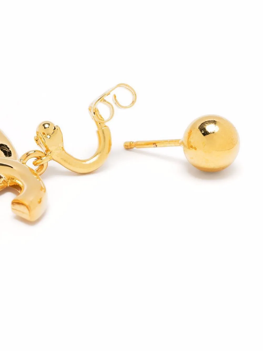 Chained Earrings With Logo sold by Wanan Luxury product image thumbnail 3