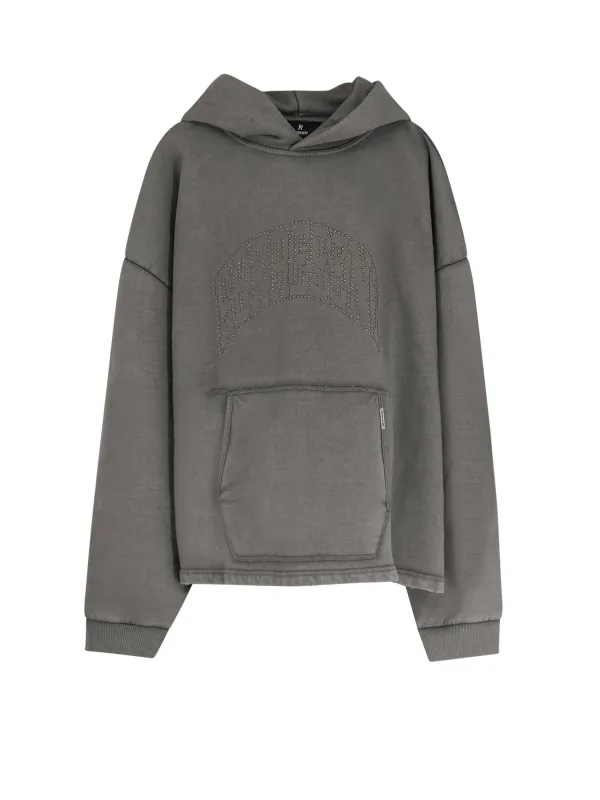 Represent Embellished Hoodie Cotton Sweatshirt sold by Wanan Luxury