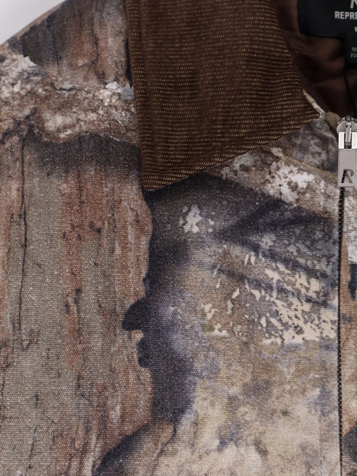 Cotton Jacket With Real Tree Print sold by Wanan Luxury product image thumbnail 3