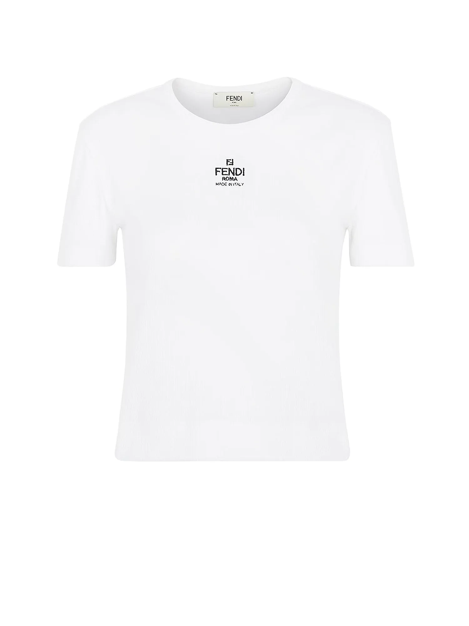 Ribbed Cotton T-Shirt sold by Wanan Luxury