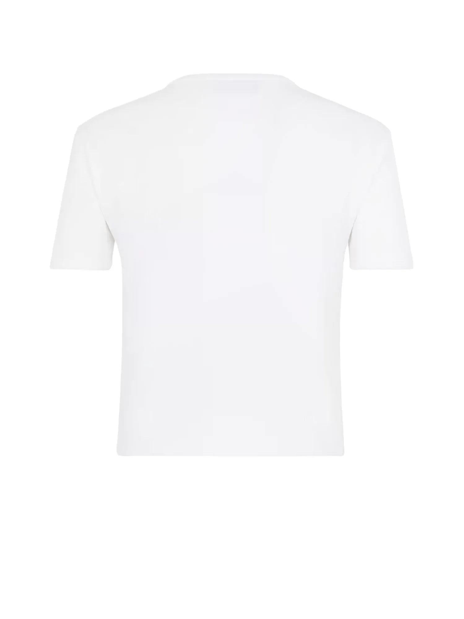 Ribbed Cotton T-Shirt sold by Wanan Luxury product image thumbnail 2