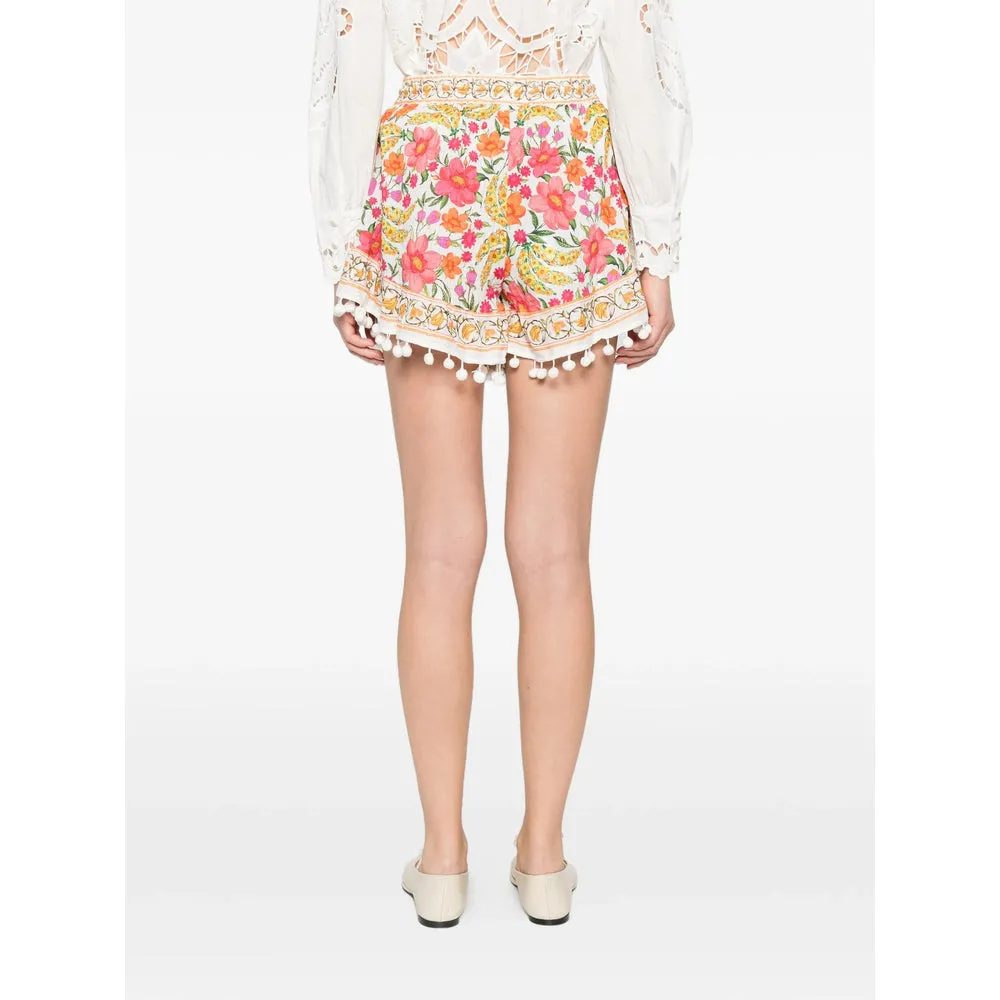 Shorts White, Pink sold by Wanan Luxury product image thumbnail 3