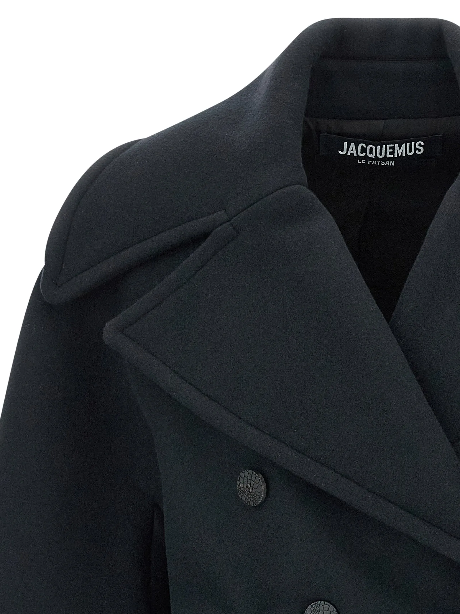 Le Caban Ovalo Coats And Trench Coats Blue sold by Wanan Luxury product image thumbnail 3