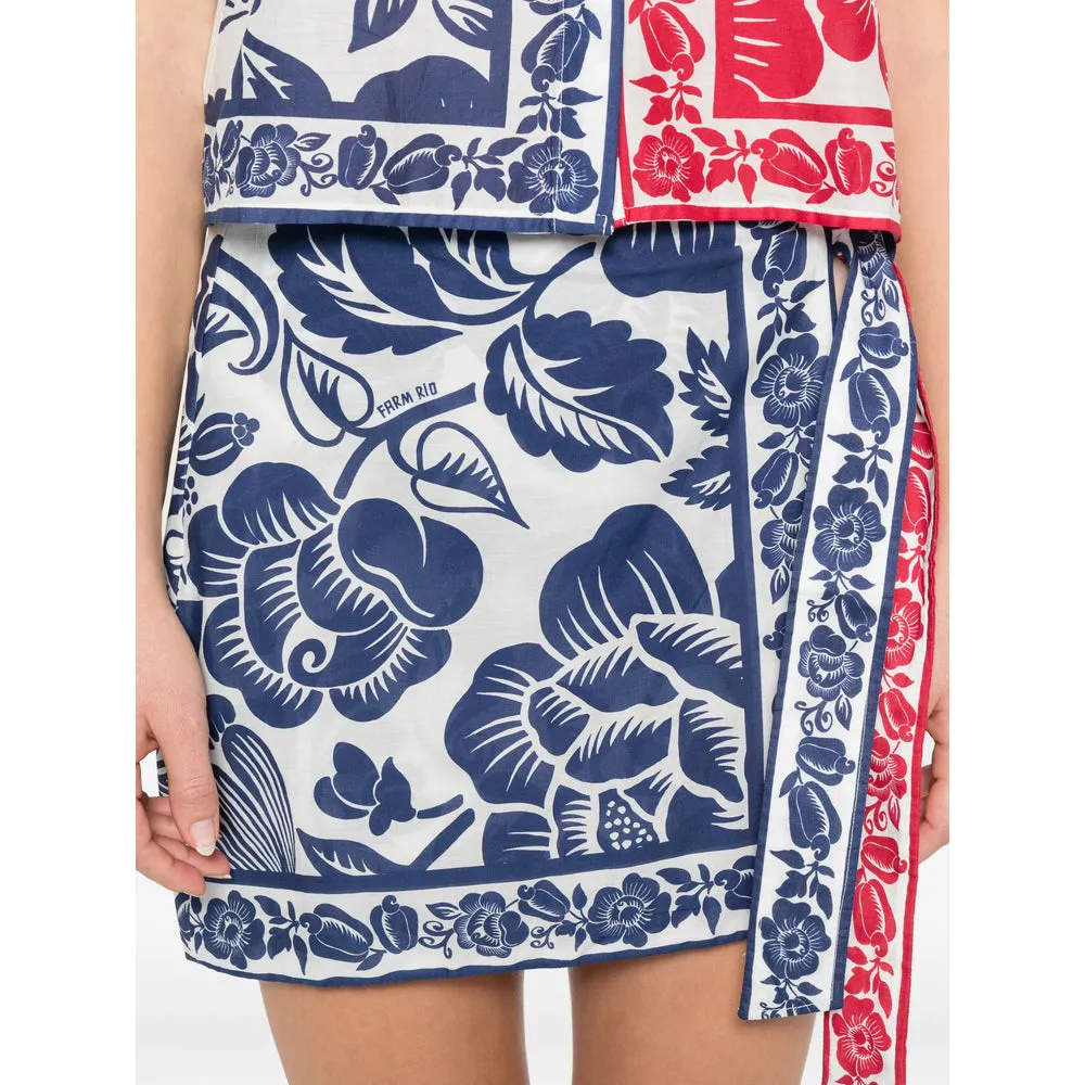 Skirts Blue, Red sold by Wanan Luxury product image thumbnail 2