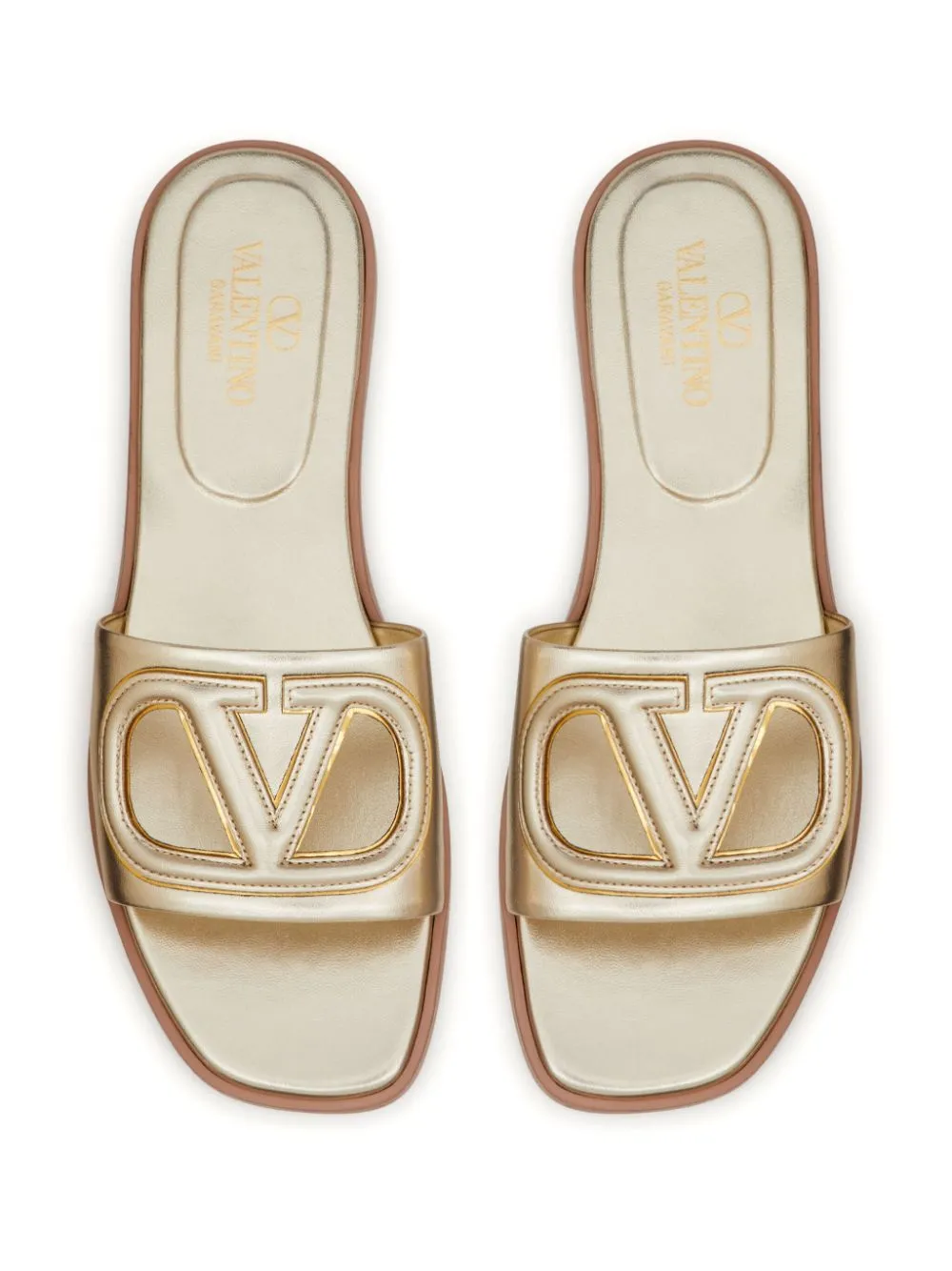 Vlogo Flat Sandals sold by Wanan Luxury product image thumbnail 2