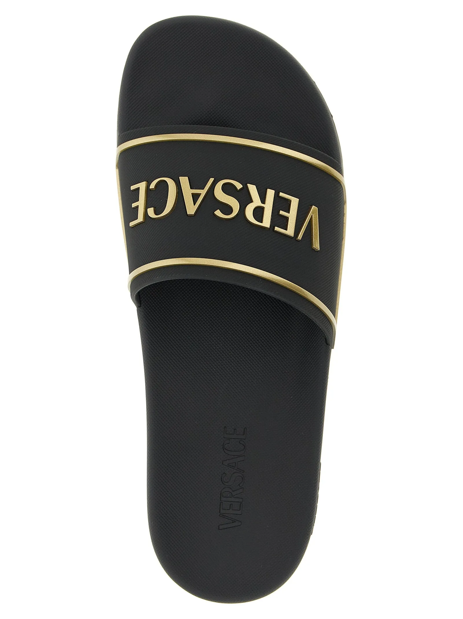 Versace Logo Sandals Black sold by Wanan Luxury product image thumbnail 4