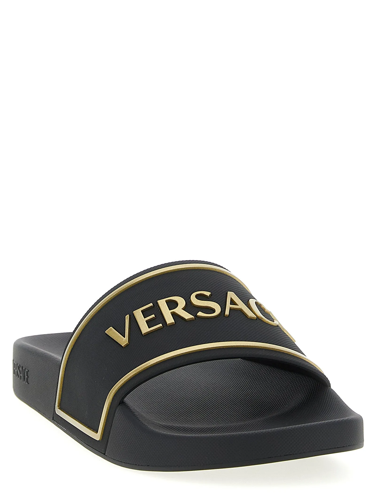Versace Logo Sandals Black sold by Wanan Luxury product image thumbnail 2