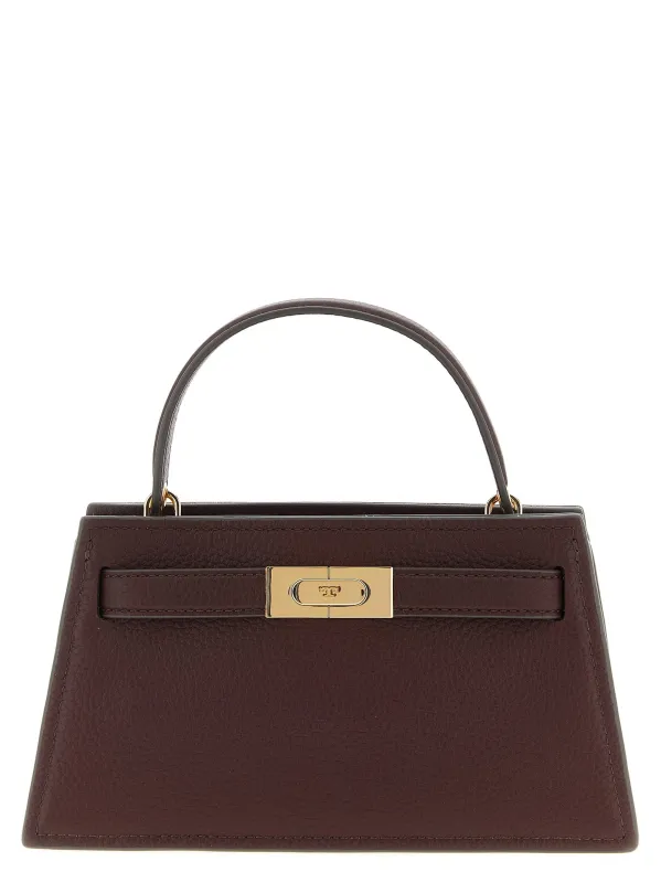 Lee Radziwill Pebble Mini Hand Bags Bordeaux sold by Wanan Luxury