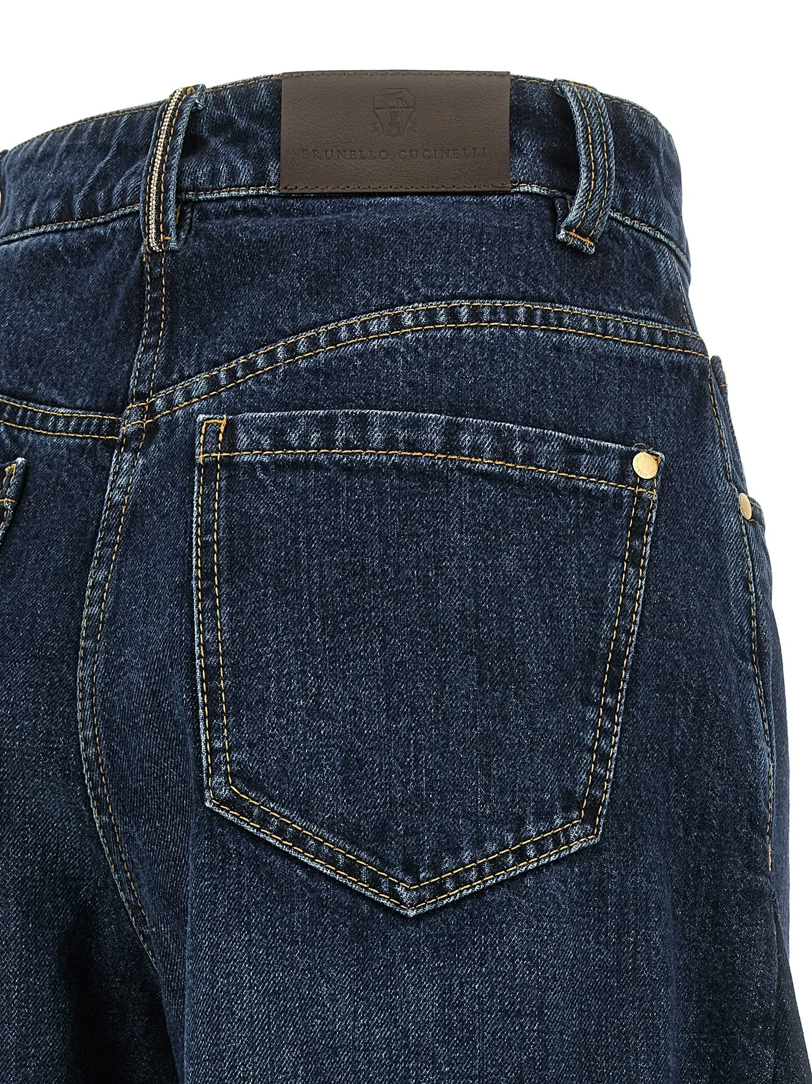Wide Barrel Full Lenght Jeans Blue sold by Wanan Luxury product image thumbnail 4