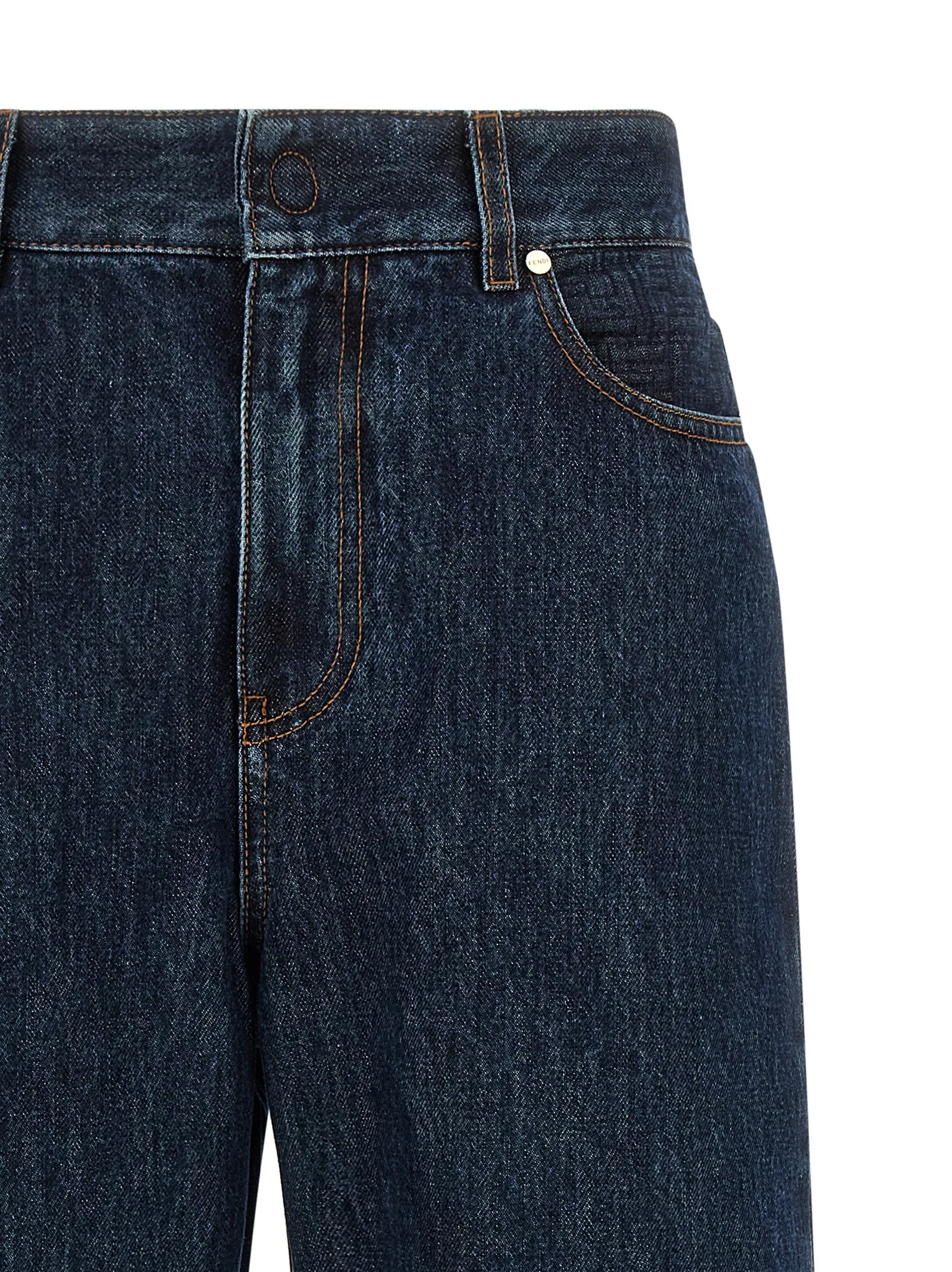 Ff Jeans Blue sold by Wanan Luxury product image thumbnail 3