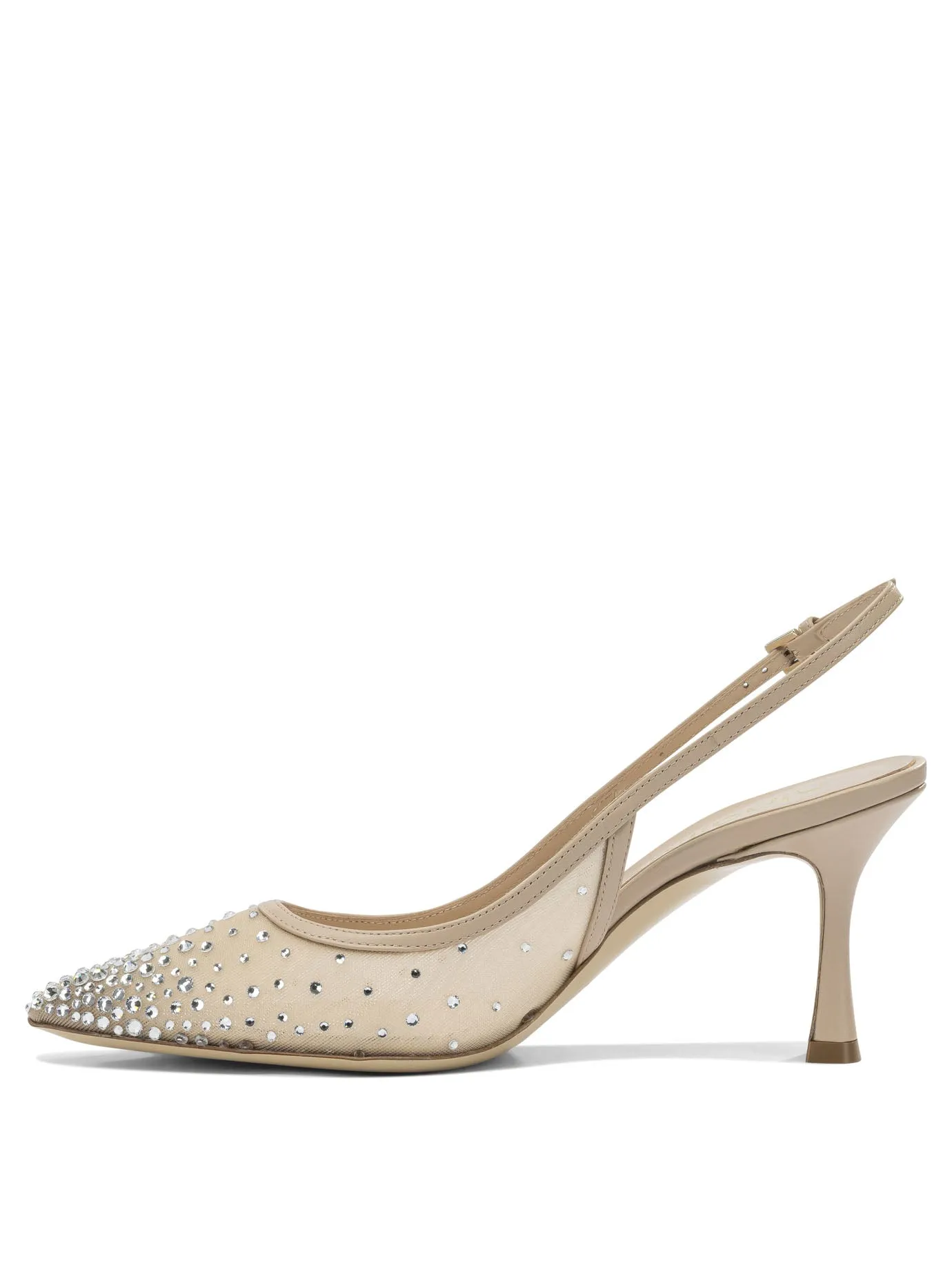 Heeled Shoes Beige sold by Wanan Luxury product image thumbnail 3