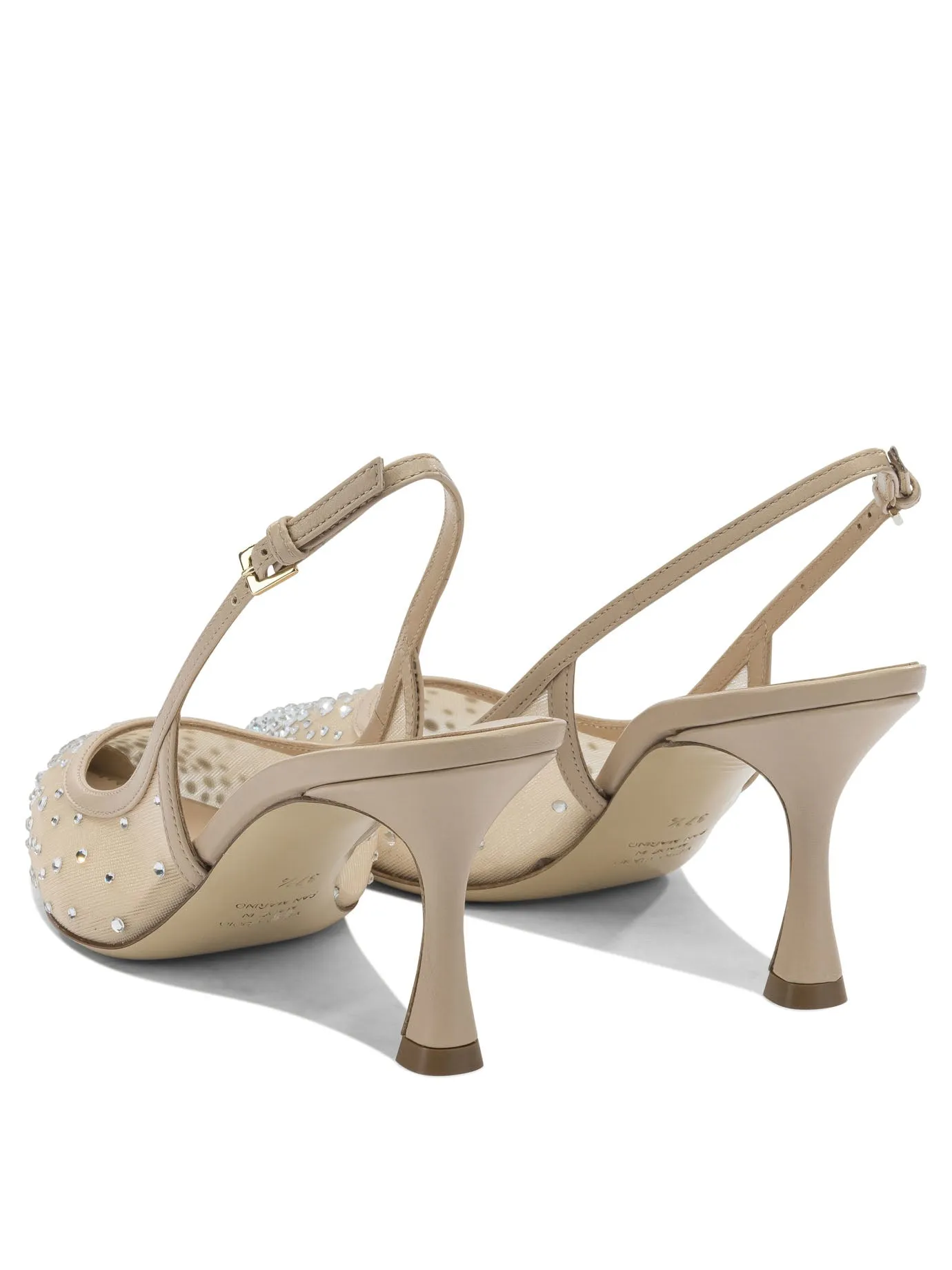 Heeled Shoes Beige sold by Wanan Luxury product image thumbnail 4