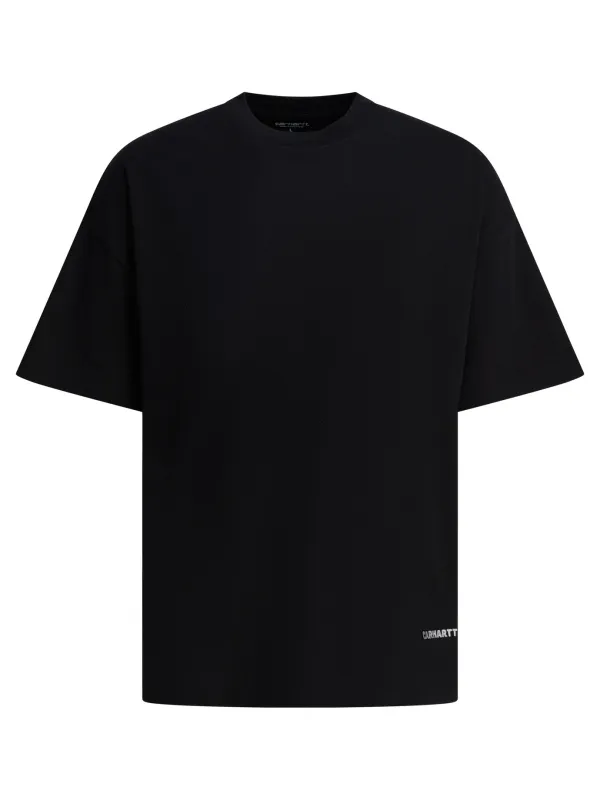 S/S Link Script T-Shirts Black made by Carhartt WIP