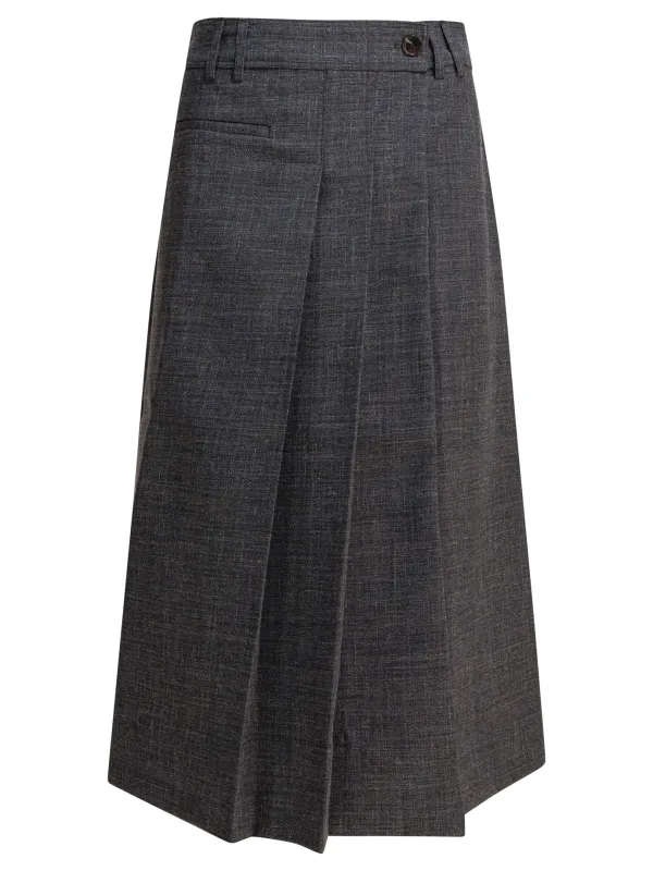 Varna Skirts Grey sold by Wanan Luxury