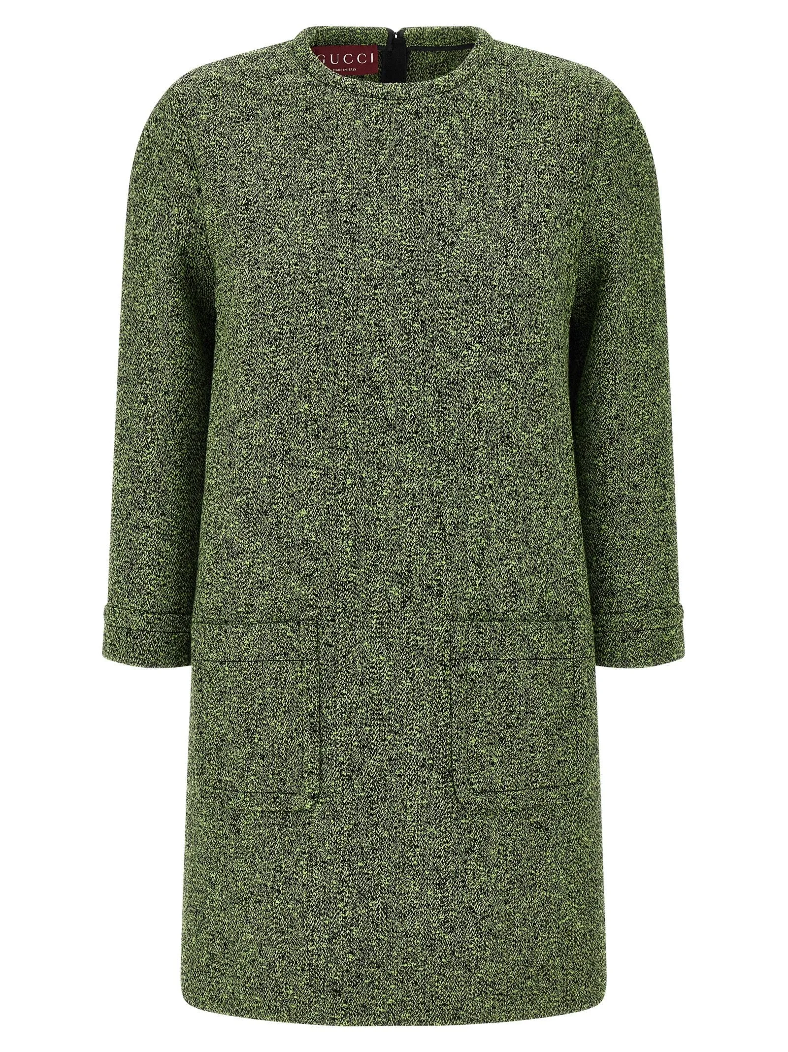 Mouliné Dresses Green sold by Wanan Luxury