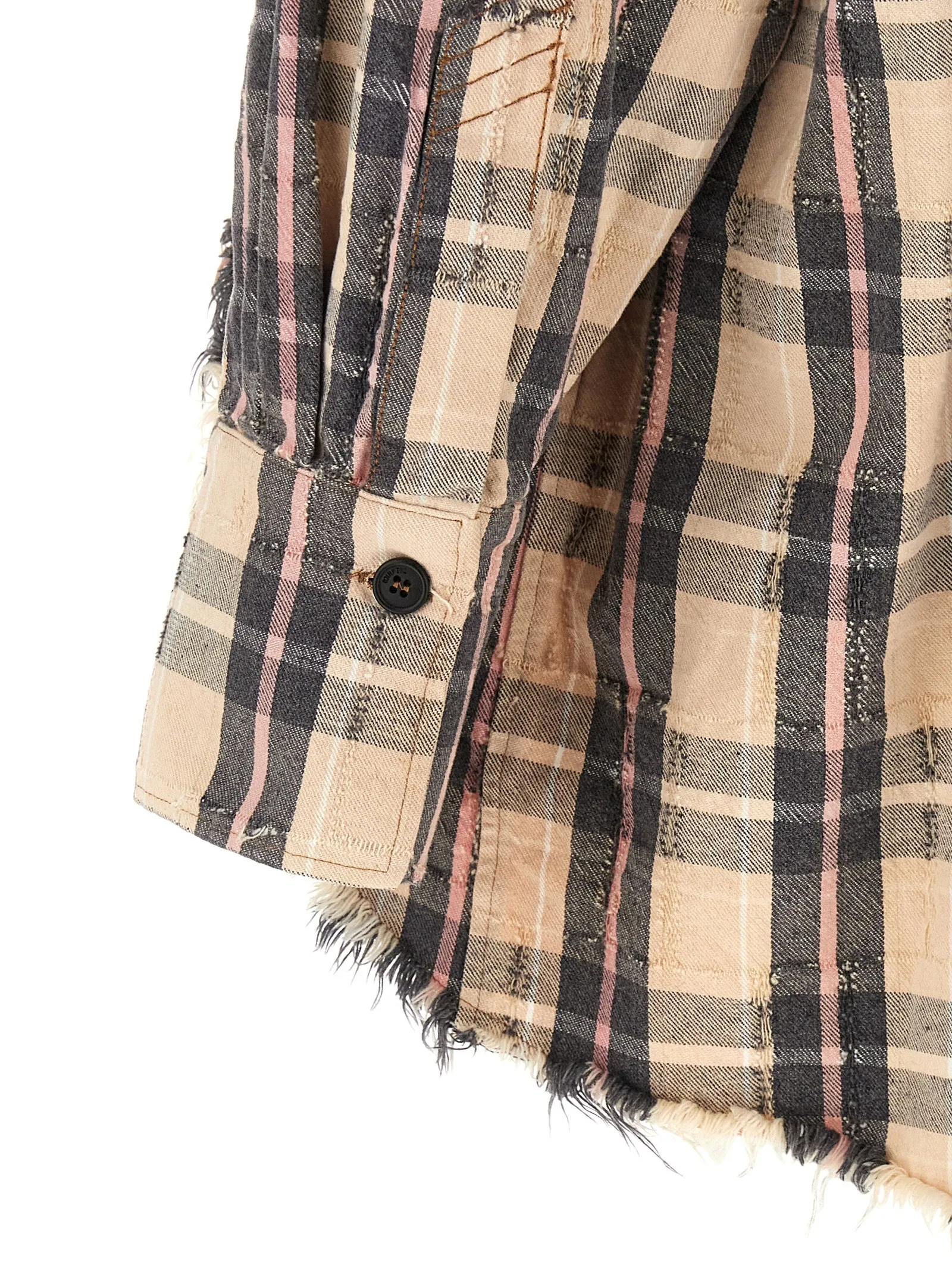 Check Shirt Shirt And Blouse Multicolor sold by Wanan Luxury product image thumbnail 4