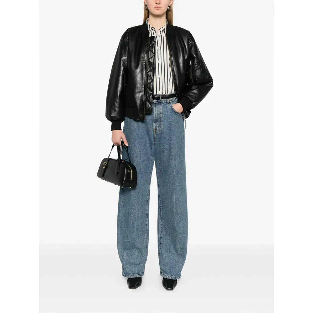 Leather Outerwears Black sold by Wanan Luxury product image thumbnail 4