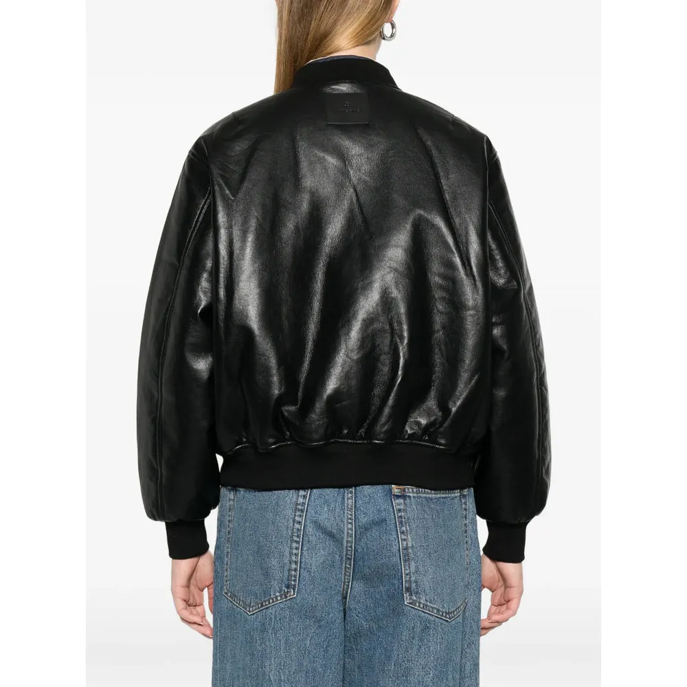 Leather Outerwears Black sold by Wanan Luxury product image thumbnail 3