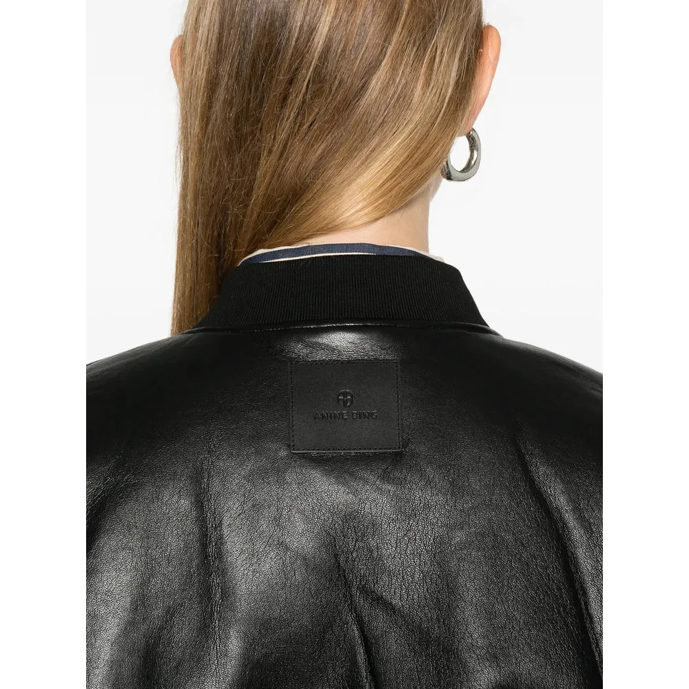 Leather Outerwears Black sold by Wanan Luxury product image thumbnail 5