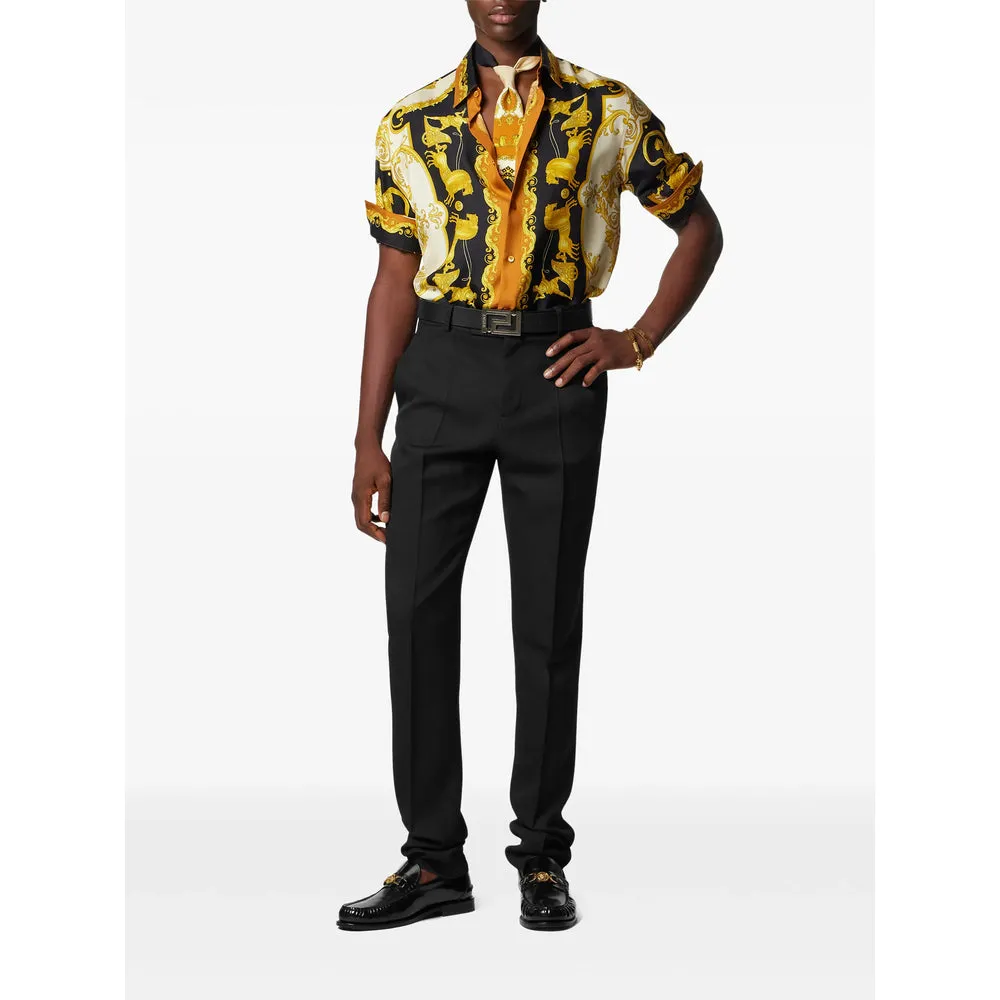 Shirts Black, Gold sold by Wanan Luxury product image thumbnail 3