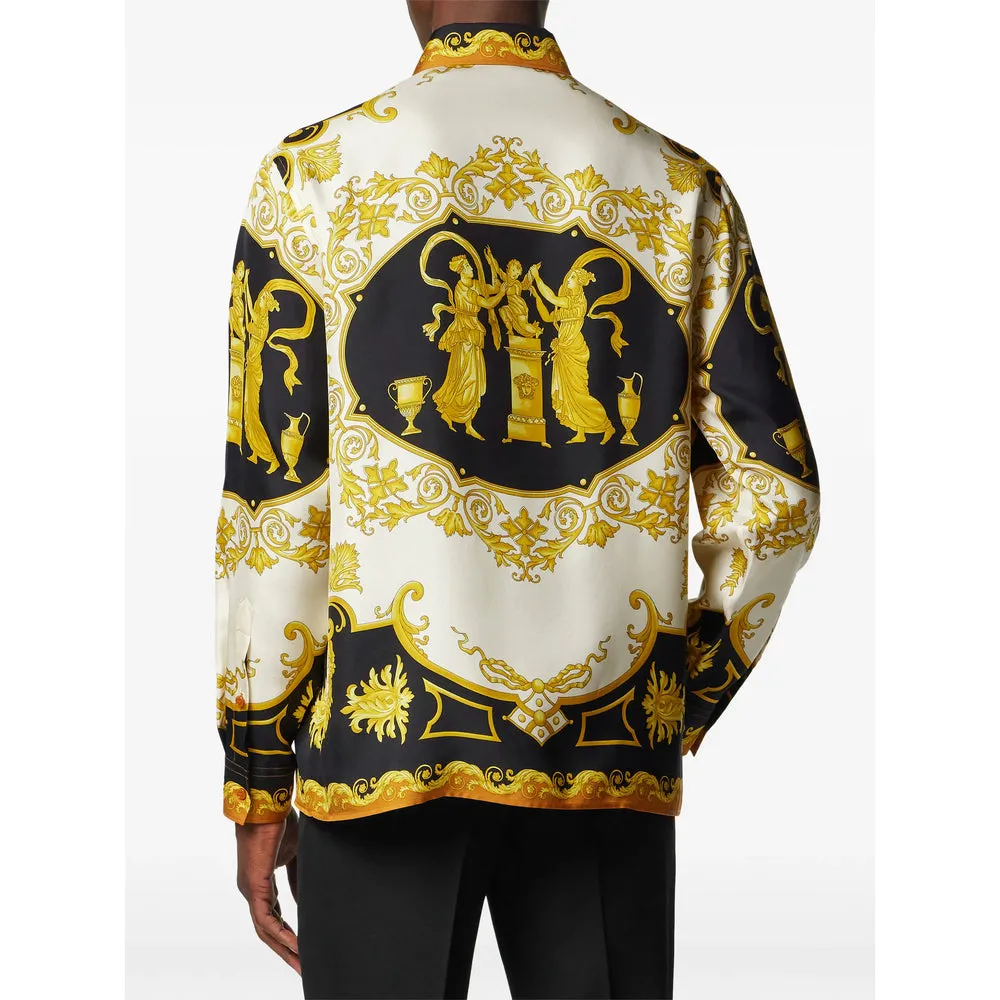 Shirts Black, Gold sold by Wanan Luxury product image thumbnail 4