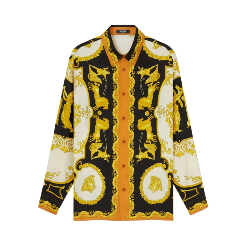 Shirts Black, Gold sold by Wanan Luxury