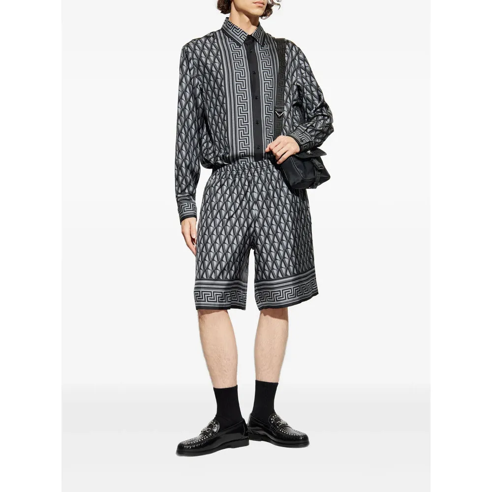 Shirts Gray, Black sold by Wanan Luxury product image thumbnail 3