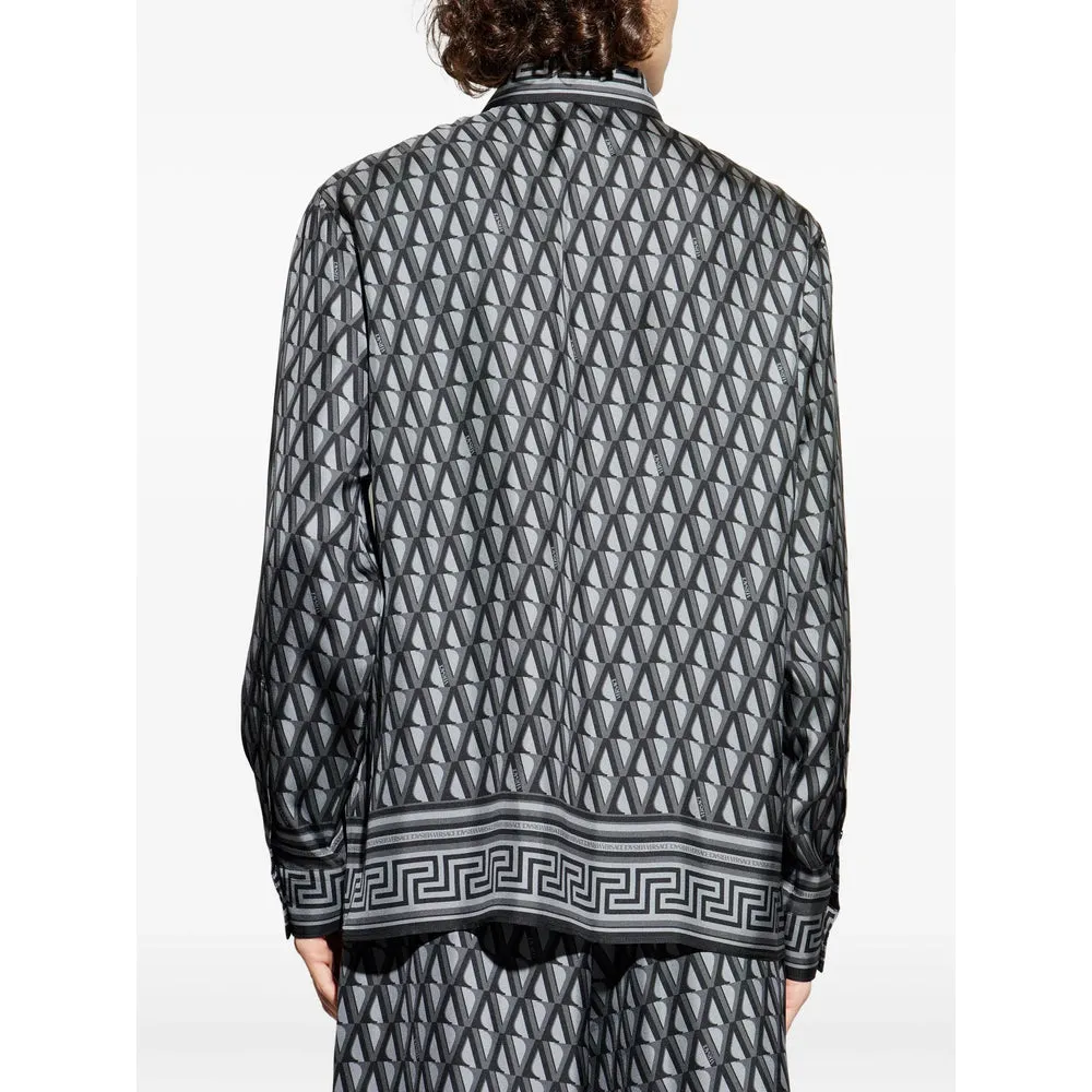 Shirts Gray, Black sold by Wanan Luxury product image thumbnail 4