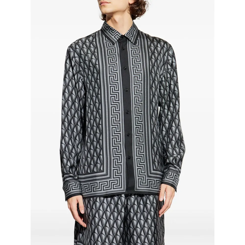 Shirts Gray, Black sold by Wanan Luxury product image thumbnail 2