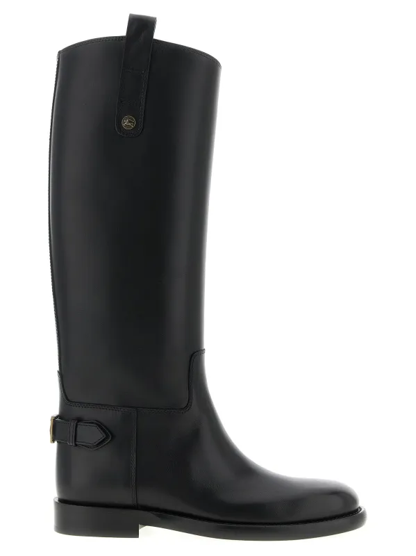 Cavalier Boots And Ankle Boots Black sold by Wanan Luxury