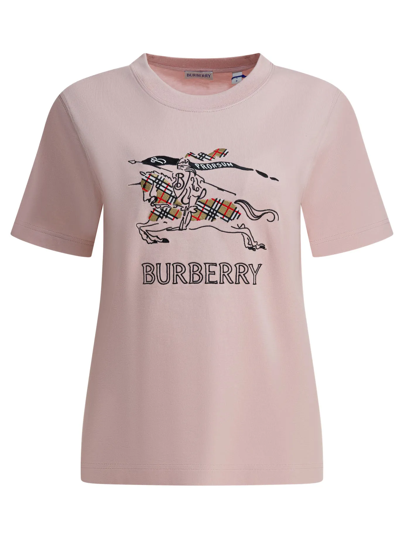 Cotton T-Shirt With Ekd T-Shirts Pink sold by Wanan Luxury