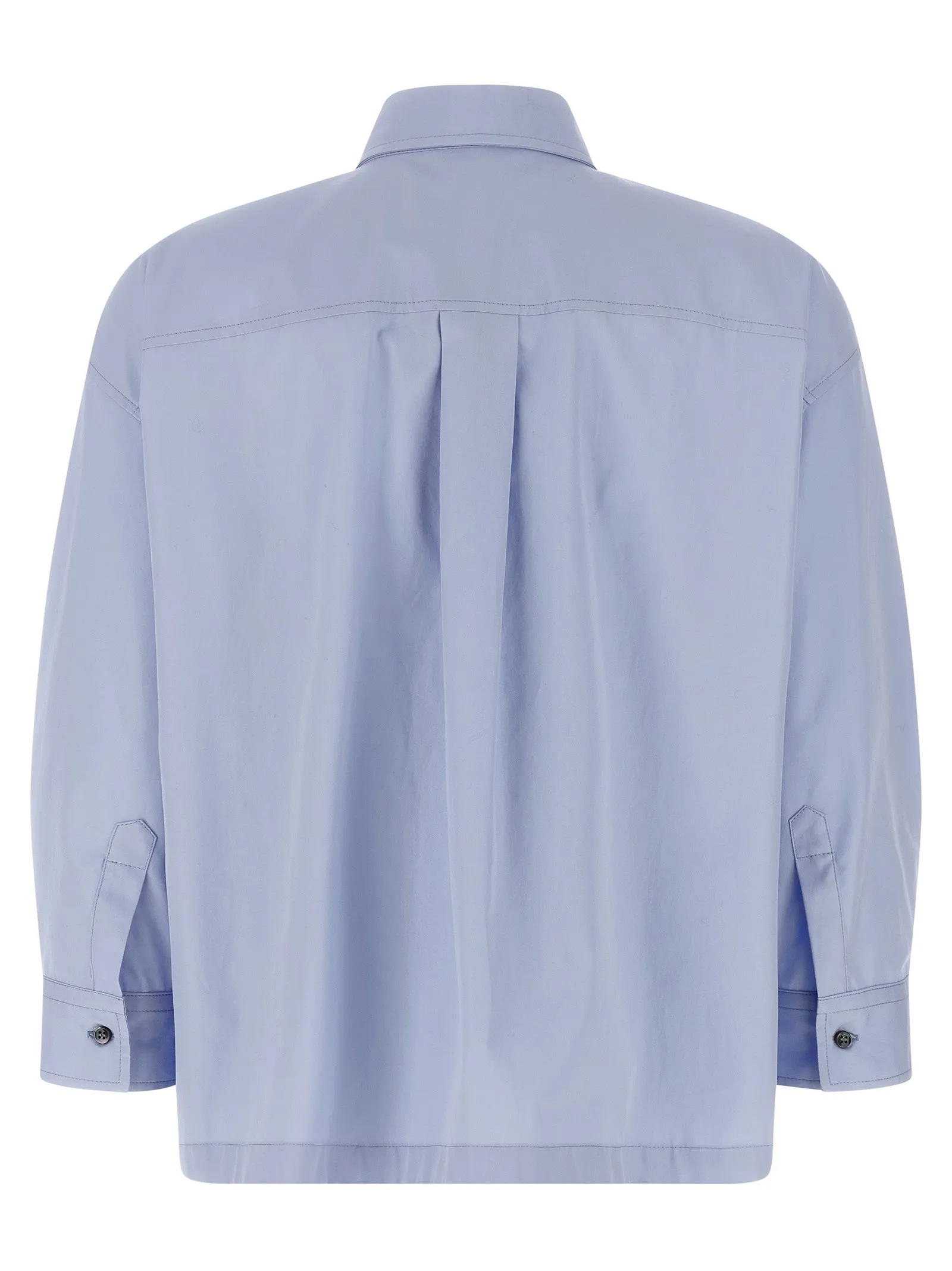 Pocket Shirt Shirt And Blouse Light Blue sold by Wanan Luxury product image thumbnail 2