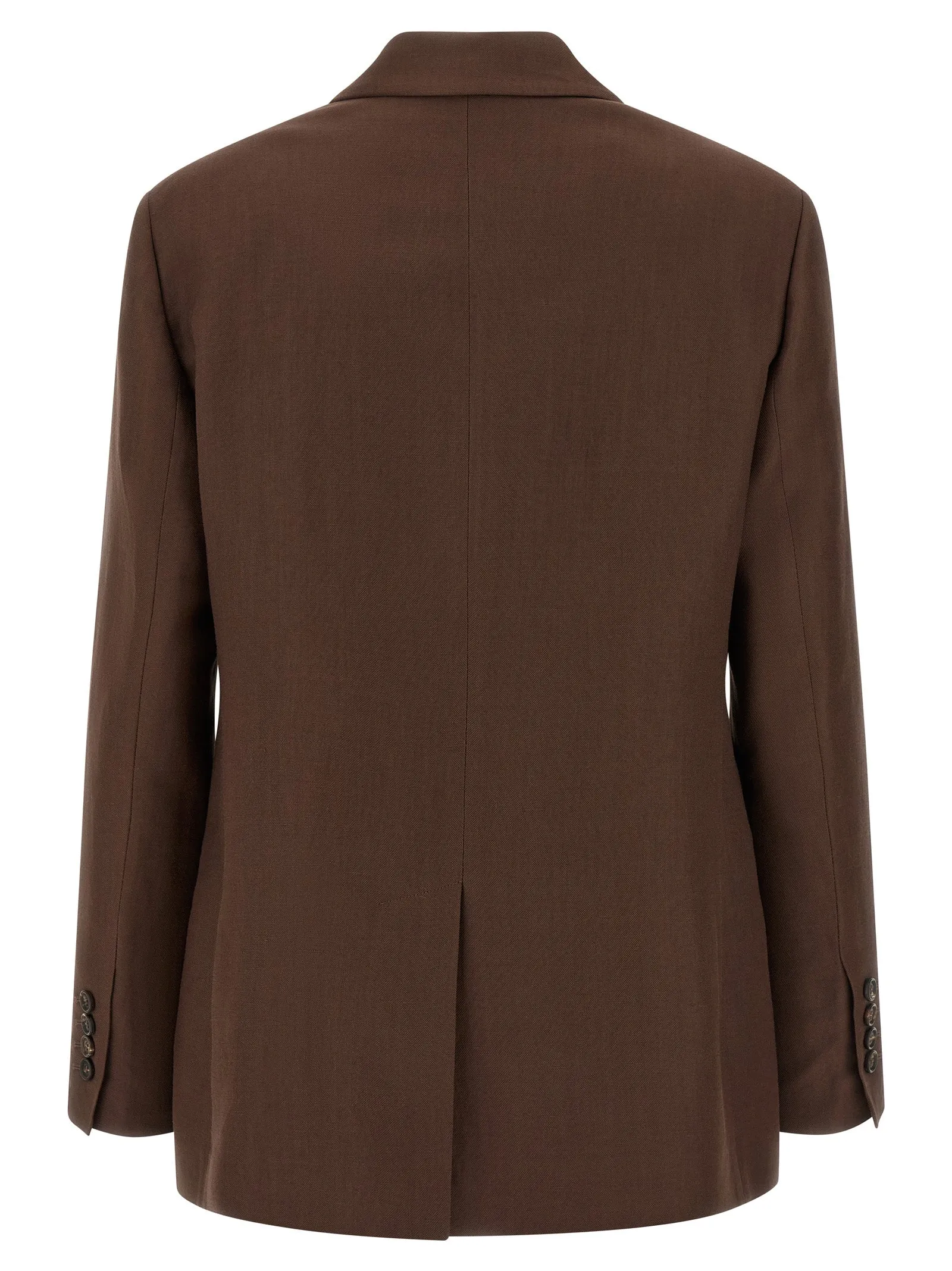Double-Breasted Blazer Blazers Brown sold by Wanan Luxury product image thumbnail 2