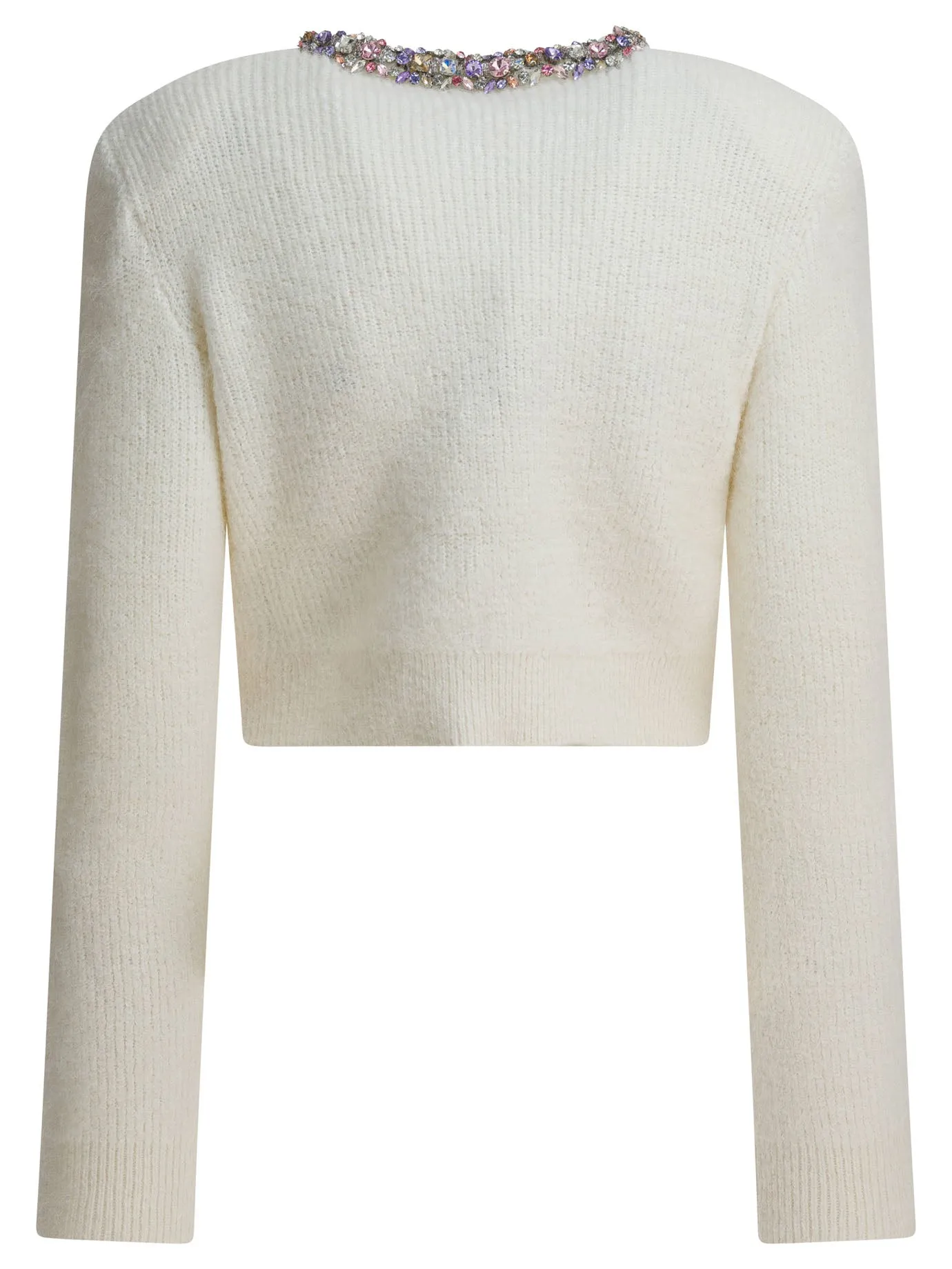 Embellished Wool-Blend Cardigan Knitwear Beige sold by Wanan Luxury product image thumbnail 2