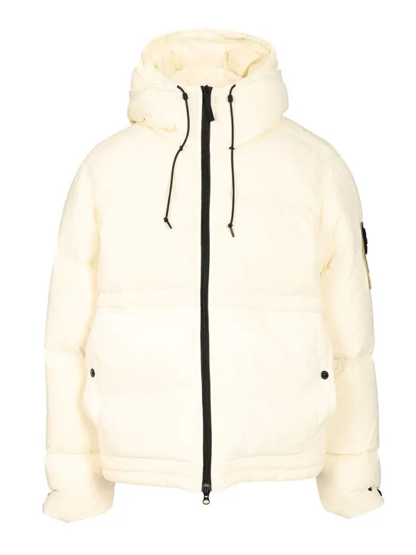 Down Parka In 6.6 Cordura® Ripstop Nylon Coats White sold by Wanan Luxury